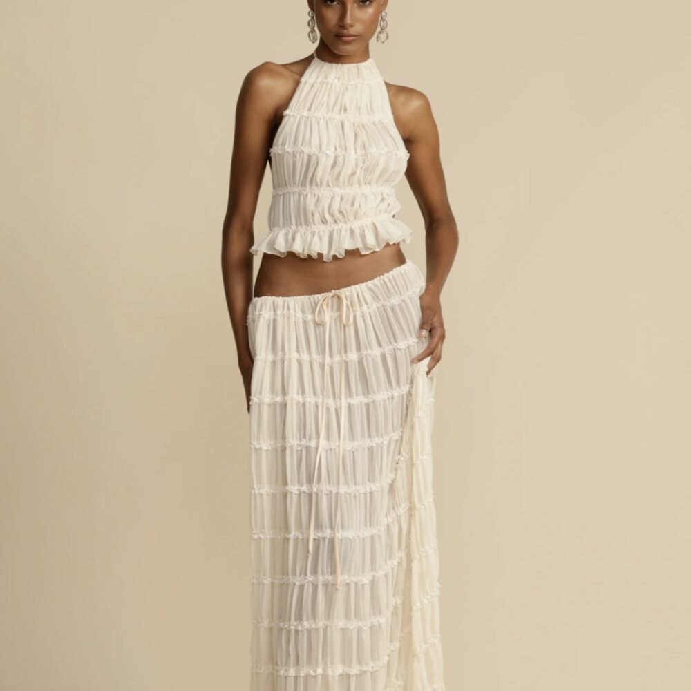 Juliette Halter Top & Skirt Set