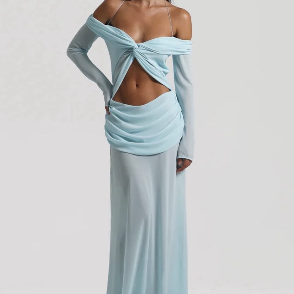 Emily Gown in Baby Blue