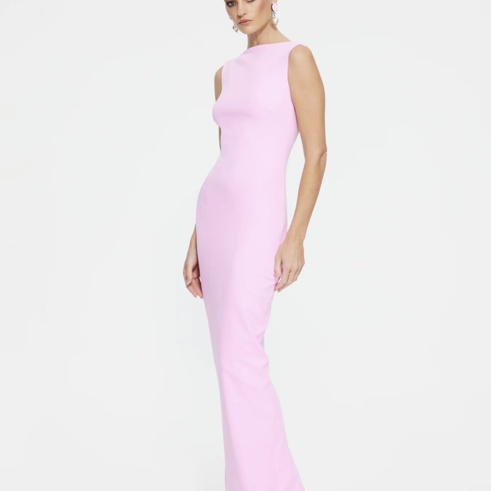 Verona Gown in Taffy Pink
