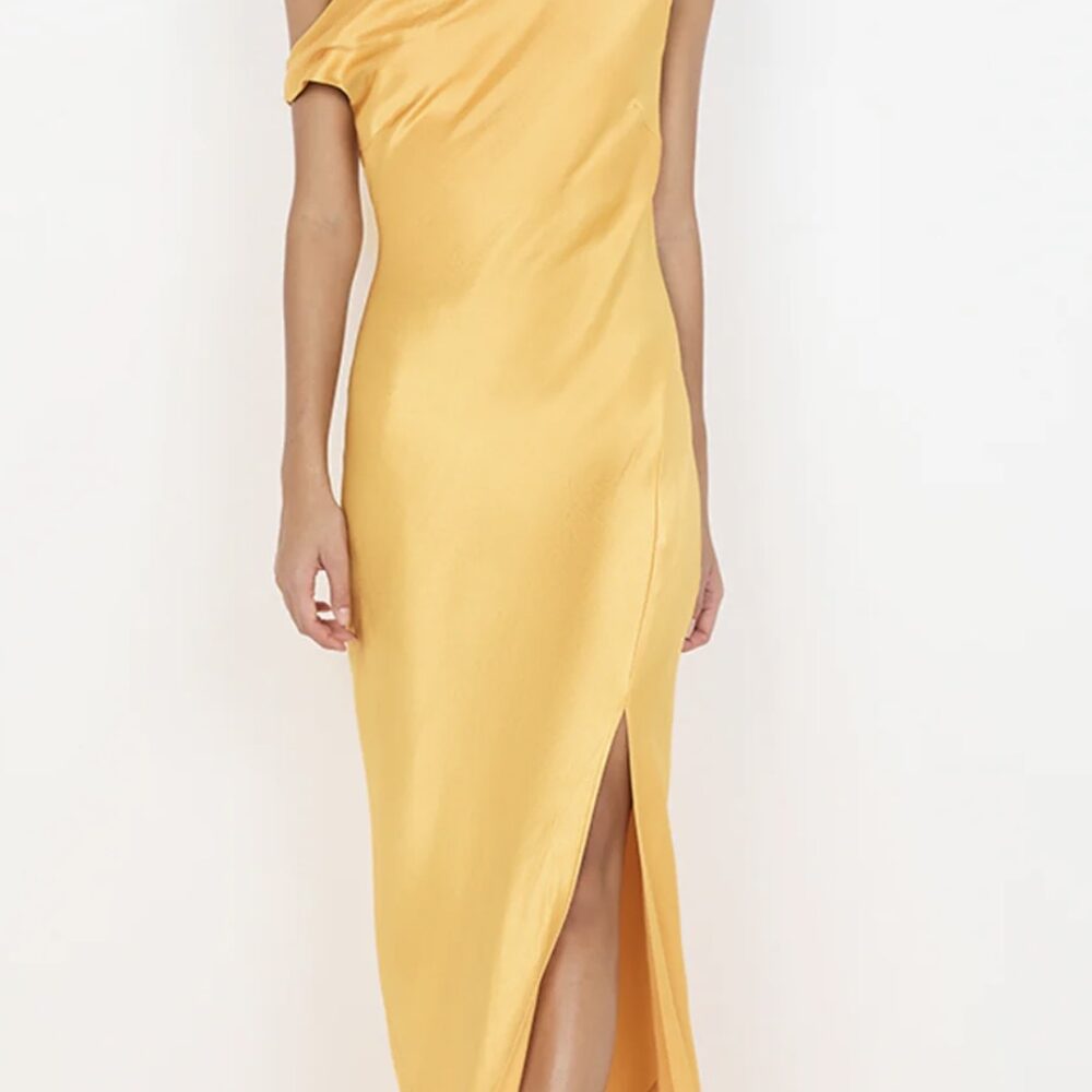 Bec & Bridge - Sol Asym Dress in Mango