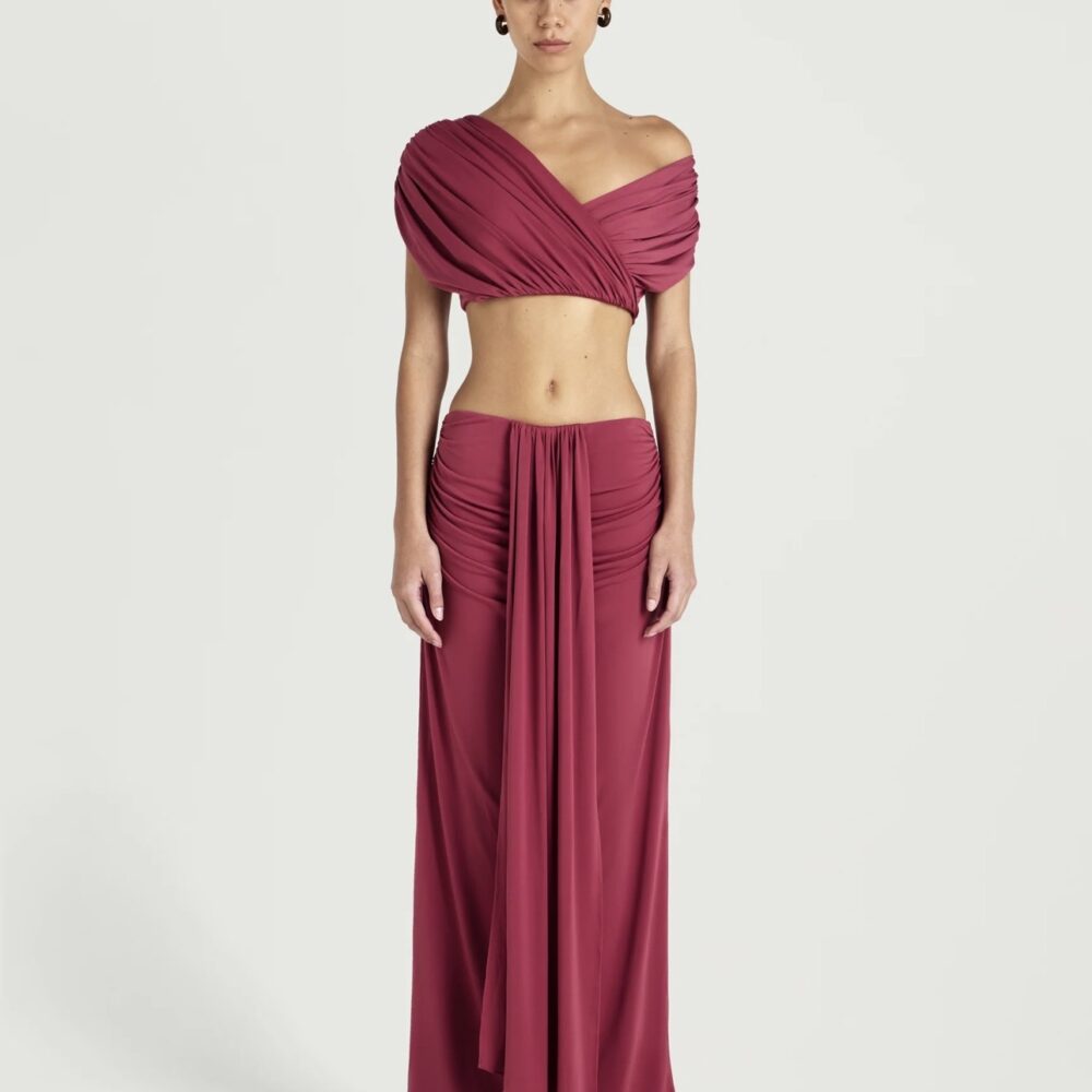 Celia Set in Rose Wine